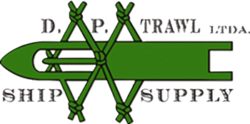 dptrawl logo fishing netting needle
